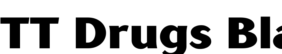 TT Drugs Black Font Download Free